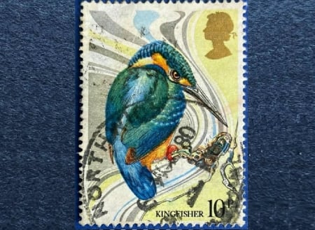 United Kingdon Stamp - birds, Stamps, philately, United Kingdon, ephemera