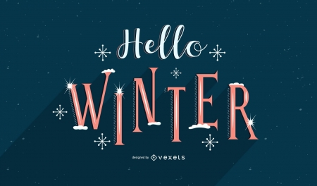 :) - hello, iarna, winter, blue, vexels, card, orange