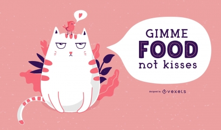:) - pink, white, pisici, vexels, card, cat