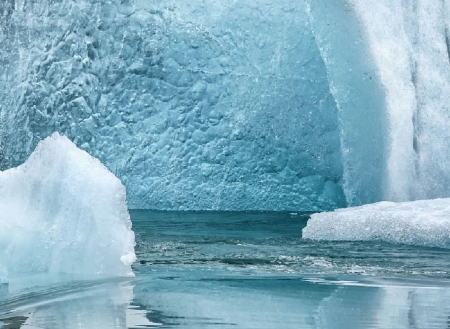 Glacier - Glacier, Water, Nature, White, Ice, Blue