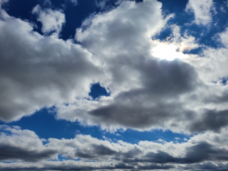 Clouds - White Clouds, Clouds, Blue Sky, Sky, Blue