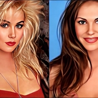 Kelly Bundy and Tiffany Malloy