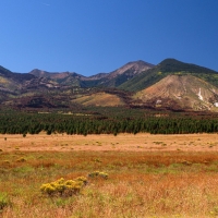 Kachina Peaks Wilderness with Humphreys Peak, the Arizona State High Point