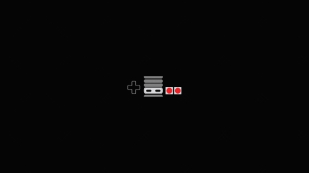 Nintendo Minimalism - Minimalism, graphics, black background, Nintendo