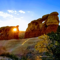 The Devil's Kitchen in Escalate National Monument