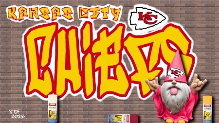 Graffiti Wizard-Chiefs - chiefs, kansas city chiefs, kansas city chiefs background, kansas city chiefs football, kansas city chiefs logo, kansas city chiefs nfl 3-d logo, kansas city chiefs wallpapper, nfl kansas city chiefs desktop background