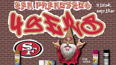 Graffiti Wizard-49ers - 49ers, 49ers background, 49ers emblem, 49ers football, 49ers logo, 49ers wallpapper, forty niners, nfl 49ers desktop background