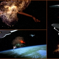 Enterprise and Excelsior vs Klingon Bird of Prey