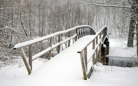 Beautiful winter landscape - gyonyoru, havas, tel, termeszet