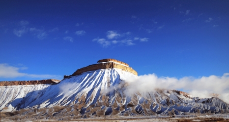 Mt. Garfield, Colorado - nature, snow, usa, mountain