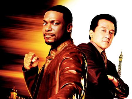 Chris Tucker and Jackie Chan - actors, chris tucker, jackie chan, movies, entertainment