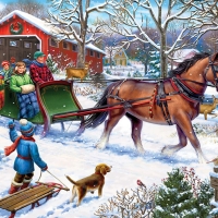 Old Fashioned Sleigh Ride