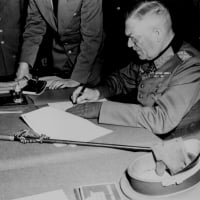 Wilhelm Keitel signs the German Surrender (May 7th 1945)