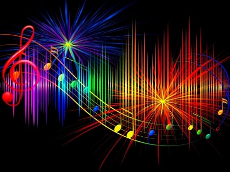 Happy New Year - New Years Eve, Colors, Happy New Year, Music