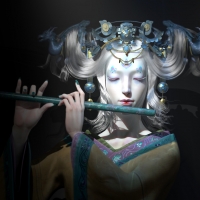 Flute singer