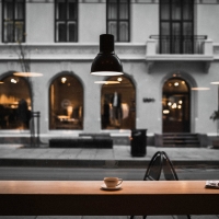 Cafe window