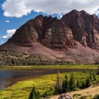 Red Castle in the Uinta Mountains of Utah