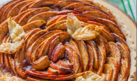 Apples Cake - apple, gastronomy, cake, Apples Cake, foot