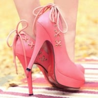 Pink stilettos