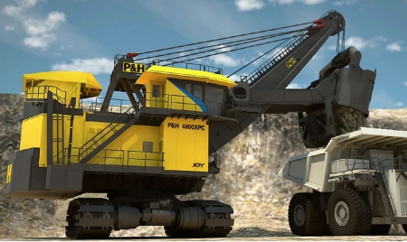 Komatsu-PH-4800-XPC-Electric-Rope-Shovel - Komatsu-PH-4800-XPC, Electric-Rope-Shovel, movers, earth
