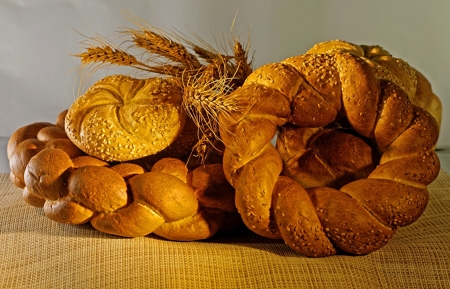 Breads - baker, breads, food, gastronomy