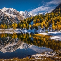 Lake Guisinger, Styria, Austria