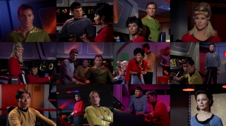 Star Trek Original Series Pictures - kirk, original star trek, spock, star trek, tos, uhura