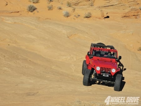 Jeep Wrangler TJ Unlimited 2004 - off-road, thrill, crawl, 4x4