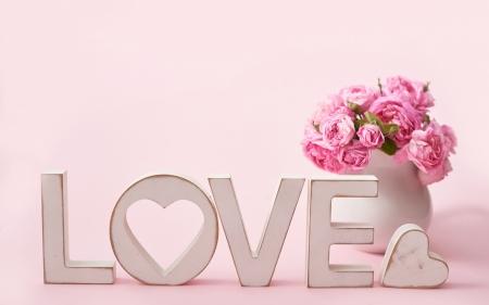 :) - love, flower, mother, card, heart, white, rose, pink, word, day, wood