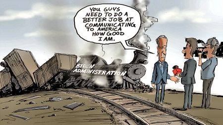 Lie For Me - traitor, biden, train, wreck