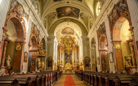 Cathedral in Lower Austria - Austria, interior, church, cathedral
