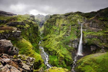 Mulagljufur Canyon, Iceland