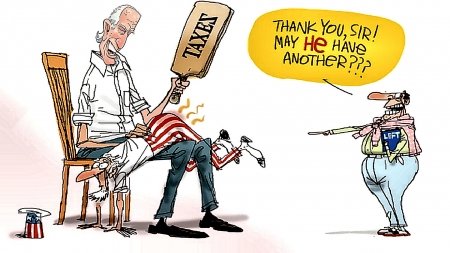 Biden Ransack - taxes, traitor, biden, leftists, fleecing, America