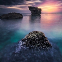 Balearic Sea at Sunset, Spain