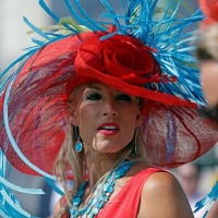 Ladies Millinery In Red