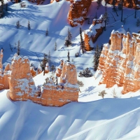 Winter at Bryce Canyon, Utah