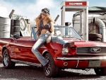 Mustang and The Lady