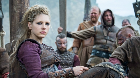 Vikings 2013 - 2020 - katheryn winnick, woman, blonde, tv series, actress, lagertha, vikings