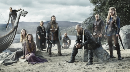 Vikings 2013 - 2020 - actor, people, poster, beach, tv series, biat, man, actress, woman, vikings