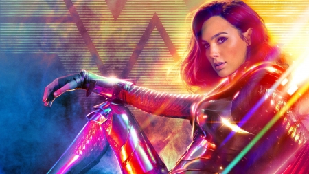 Wonder Woman 1984 ~ 2020 - comics, poster, girl, pink, actress, gal gadot, wings, woman, movie, wonder woman 1984