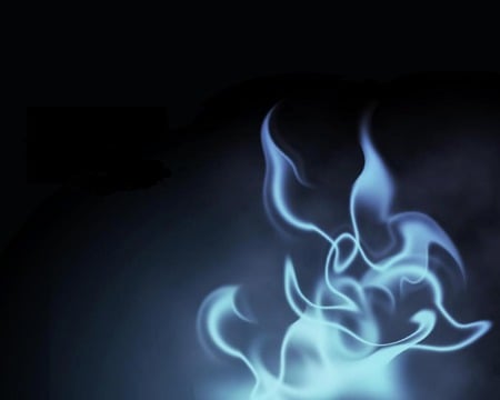 img wallpapers digital blue smoke r .jpg - burn, flame, smoke