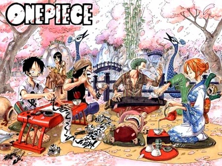 One Piece - one piece, the straw hats gang