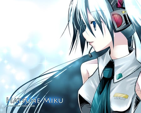 Hatsune Miku - hatsune miku, sexy, girl, twintails, blue eyes, long hair, blue hair, vocaloid, anime, cute