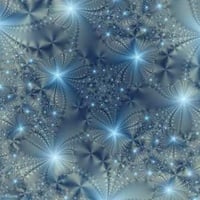 BLUE STAR FRACTAL