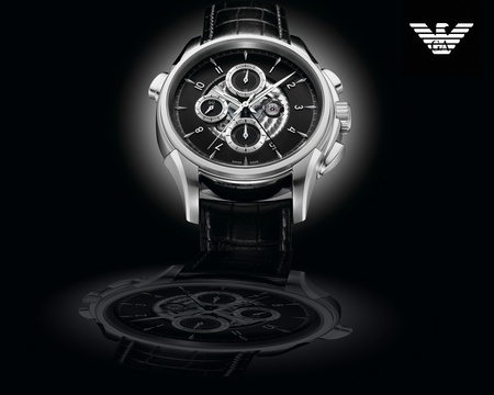 Armani Watch - watch, technology