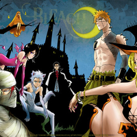 abarai renji black bleach inoue orihime kuchiki rukia kurosaki ichigo matsumoto rangiku