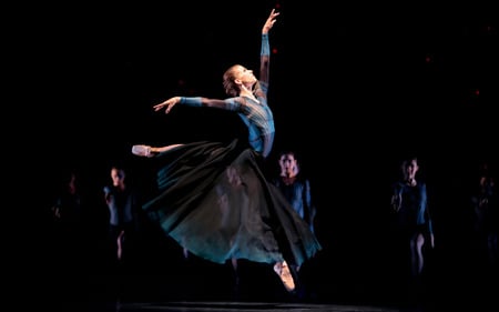 Houston_Ballet - woman, black, dance