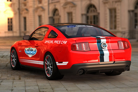 2011 Mustang GT Pace Daytona 500 - ford, tuning, car, mustang