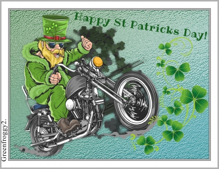 HAPPY ST PAT'S DAY - PATS, SAINT, DAY, COMMENT