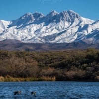 Four Peaks near Phoenix, Arizona